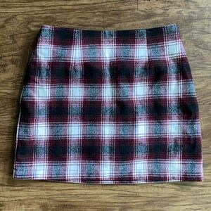 Forever 21 Plaid Mini Skirt